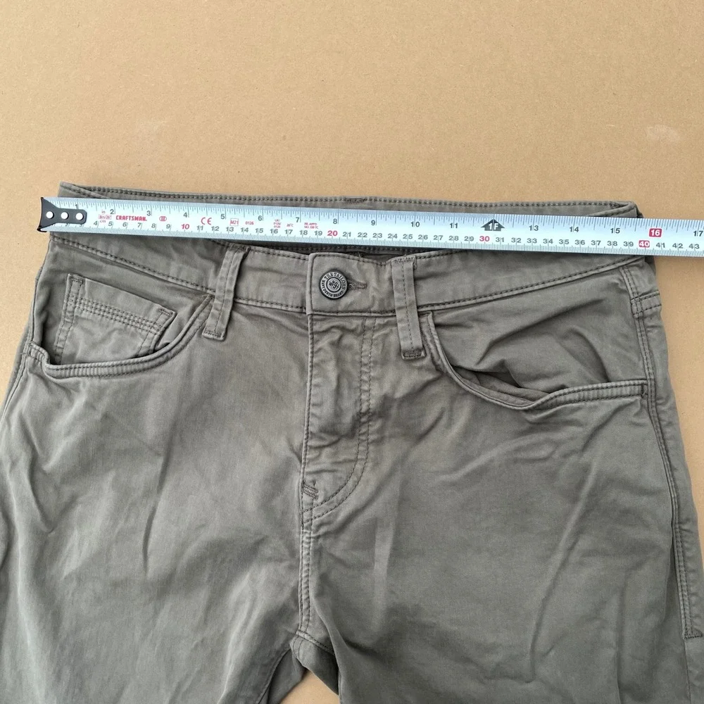 Mavi Jake Slim Leg Pants Mens 30x30 Gray Casual Workwear Stretch Chino M00422